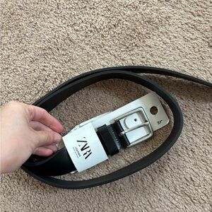 Zara leather belt